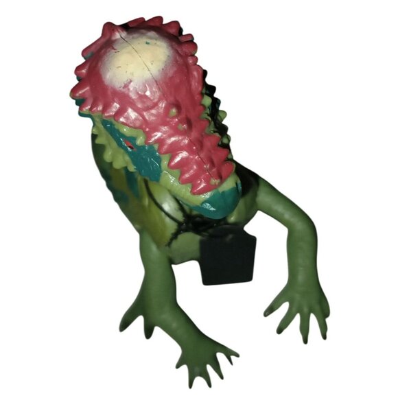 Vintage JURASSIC PARK lot of 2 Dinosaur Figures Velociraptor Pachycephalosaurus - Picture 8 of 11